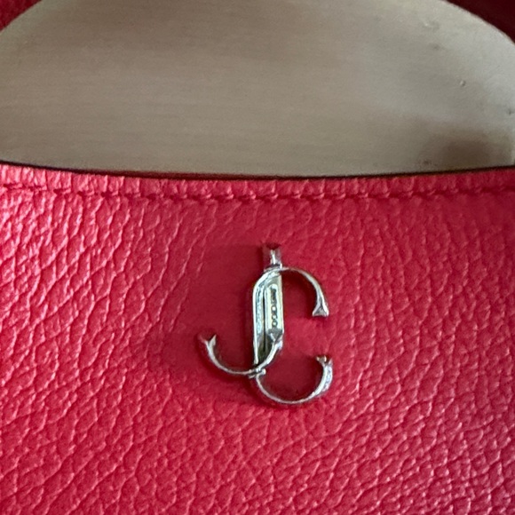 Jimmy Choo Vibrant Red Crossbody Bag - Picture 2 of 5